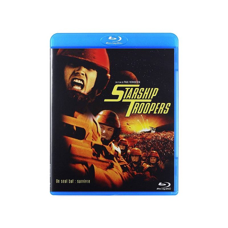 Le film de Paul Verhoeven : Starship troopers est en stock en blu-ray à la boutique Ciel rouge à Dijon