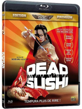 le film de Noboru Iguchi : Dead sushi est en stock en blu-ray à ciel rouge, boutique à dijon