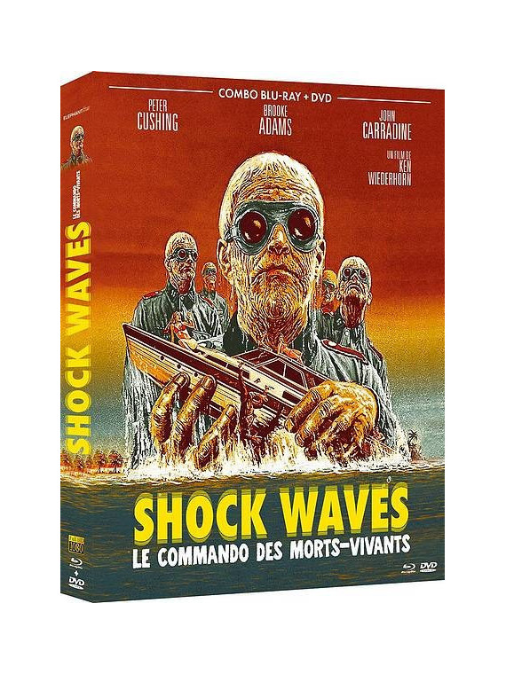 le film de Ken Wiederhorn : Shock waves – le commando des morts-vivants est en stock à ciel rouge en blu-ray+dvd