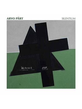 disque d'Arvo Pärt Silentium en stock à ciel rouge en vinyle coloré