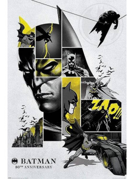 Affiche Batman : 80th anniversary