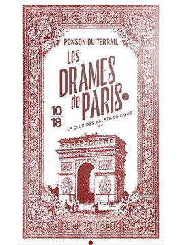 Ponson du Terrail livre Les drames de Paris 4 : le club des valets-de-cœur 2 en stock à ciel rouge dijon