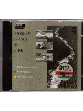 John McLaughlin, Al Di Meola & Paco De Lucia : Passion, grace & fire (CD)