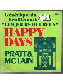 Pratt & Mc Lain : Happy days / Cruisin’ with the fonz (7’’ vinyl)