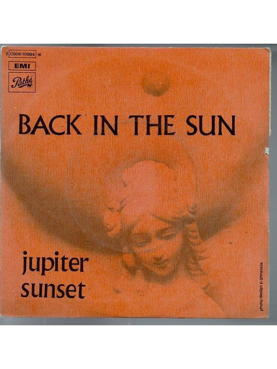 Jupiter sunset : Back in the sun (7’’ vinyl)