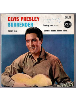 Elvis Presley : Surrender / Lonely man / Flaming star / Summer kisses, winter tears (7’’ vinyl)