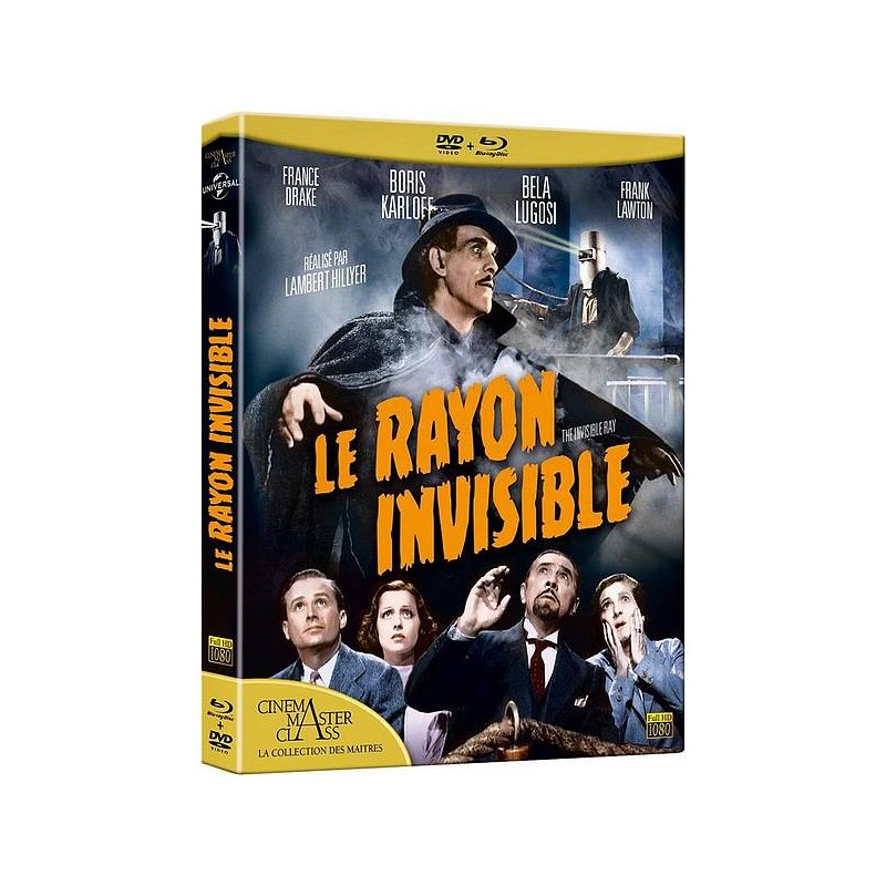 Le dvd blu-ray du film fantastique Le rayon invisible est disponible à Ciel rouge