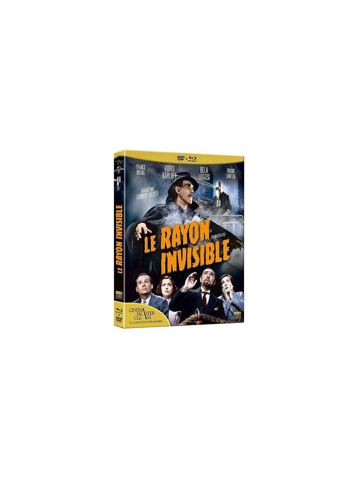 Le dvd blu-ray du film fantastique Le rayon invisible est disponible à Ciel rouge