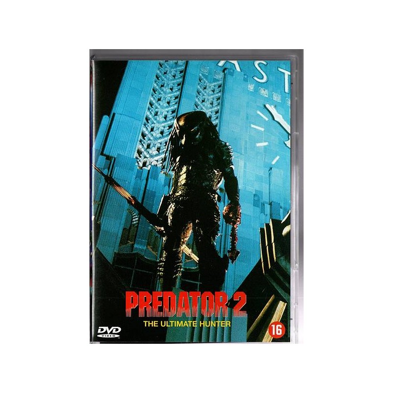 Stephen Hopkins film Predator 2 en DVD à ciel rouge dijon