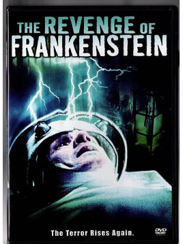 Terence Fsher film The revenge of Frankenstein en DVD à ciel rouge dijon