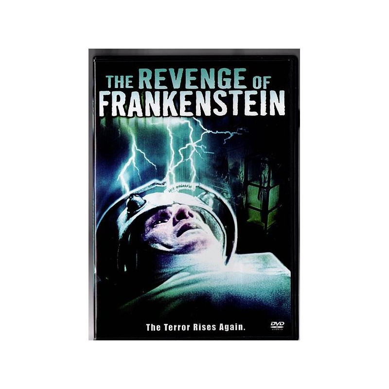 Terence Fsher film The revenge of Frankenstein en DVD à ciel rouge dijon