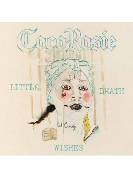 Cocorosie disque Little death wishes en vinyle à ciel rouge dijon