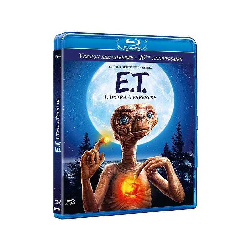 Le blu-ray de SF E.T L'extra-terrestre de Spielberg est disponible à Ciel rouge