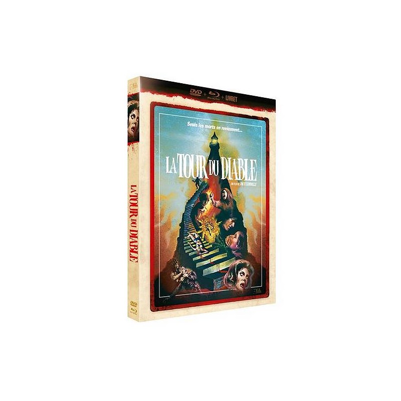 Le blu-ray DVD du film d'horreur La tour du diable de Jim O'Connolly est disponible à Ciel rouge