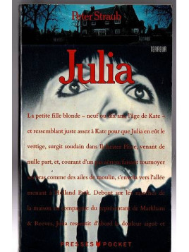 Le livre fantastique/horreur Julia de Peter Sraub est disponible en occasion à Ciel rouge
