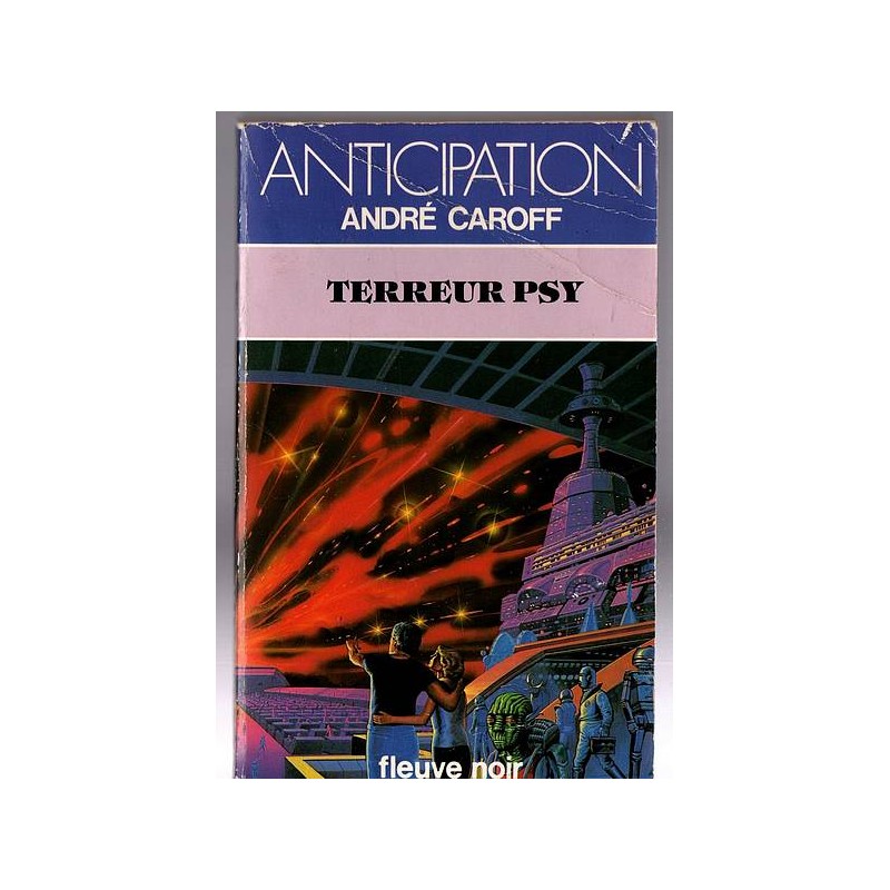 Le livre de science-fiction Terreur Psy d'André Caroff est disponible en occasion à Ciel rouge