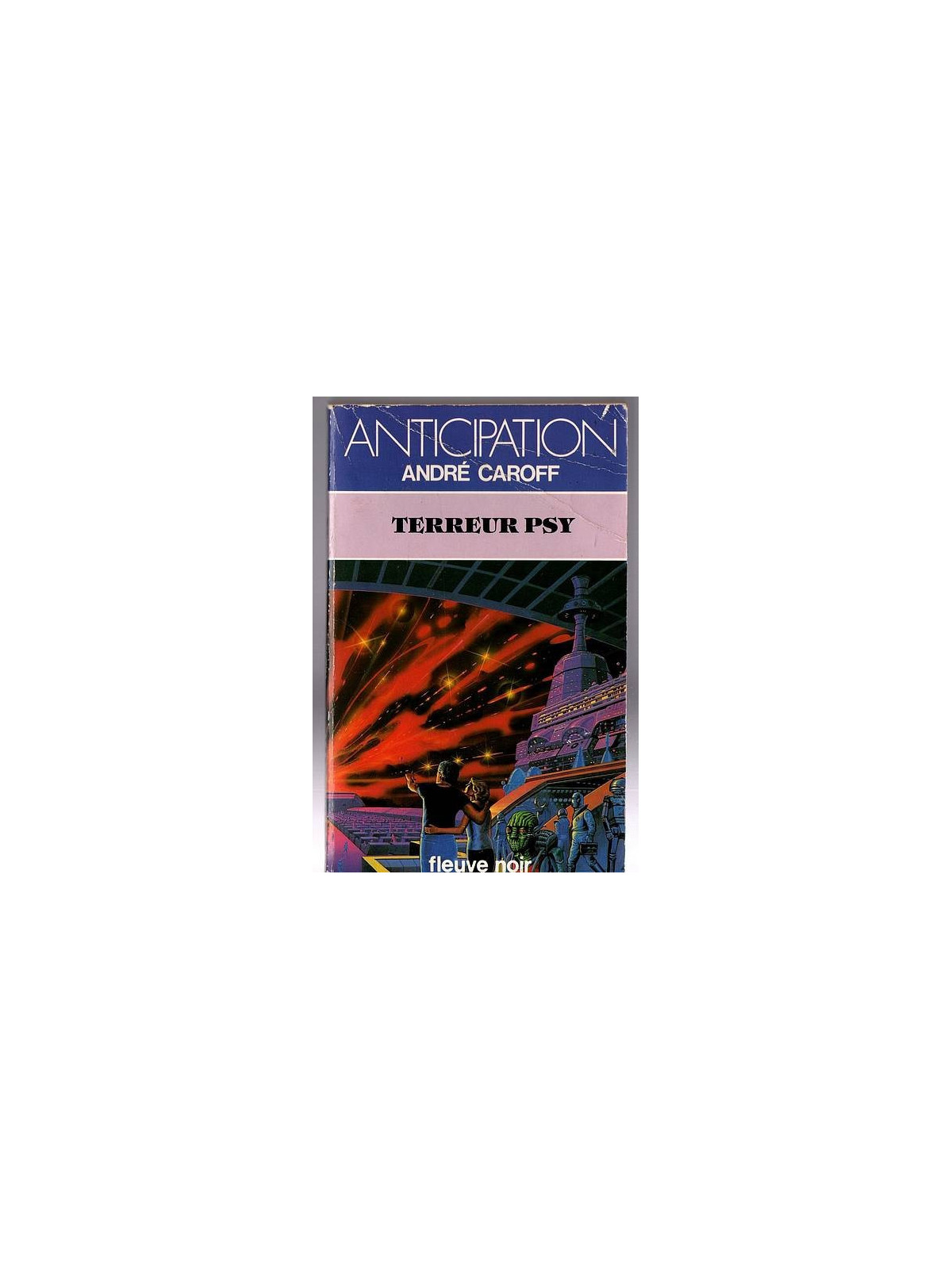 Le livre de science-fiction Terreur Psy d'André Caroff est disponible en occasion à Ciel rouge