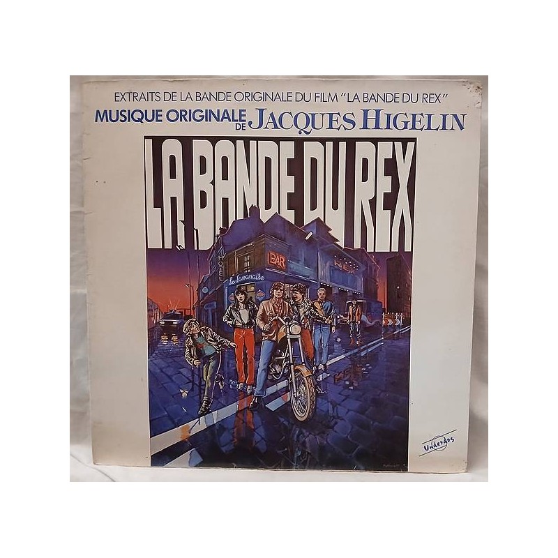 Jacques Higelin disque La bande du rex en vinyle en stock à ciel rouge dijon