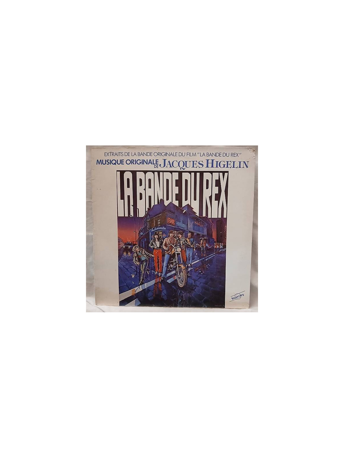 Jacques Higelin disque La bande du rex en vinyle en stock à ciel rouge dijon