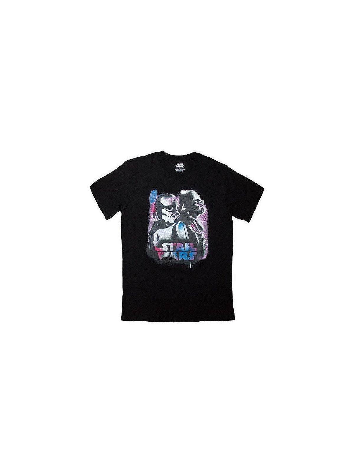 Le t-shirt Vader & trooper neon dans l'univers Star Wars de George Lucas est disponible à Ciel rouge