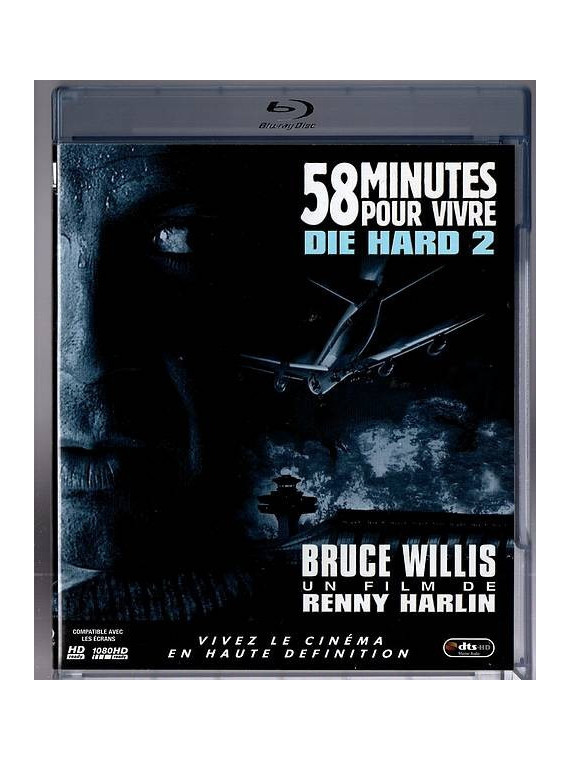 Renny Harlin film Die hard 2 : 58 minutes pour vivre en stock en blu-ray à ciel rouge dijon