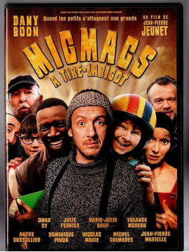 Jean-Pierre Jeunet film Micmacs à tire-larigot en stock en dvd à ciel rouge dijon