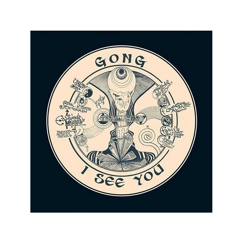 Le cd rock I see you de Gong est disponible à Ciel rouge