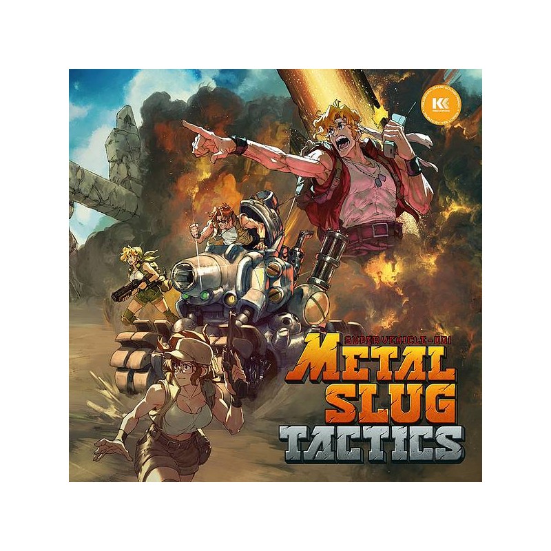 La Bo en vinyle du jeu Metal slug tactics par Tee Lopes est disponible à Ciel rouge