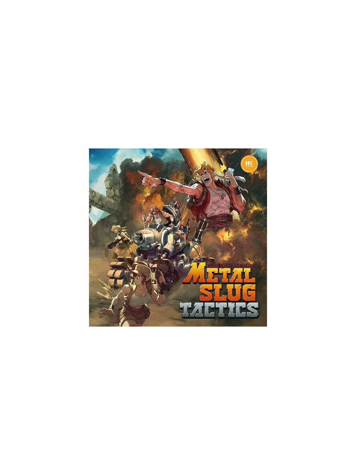 La Bo en vinyle du jeu Metal slug tactics par Tee Lopes est disponible à Ciel rouge