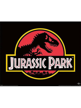 L'affiche du logo de Jurassic Park est disponible à Ciel rouge