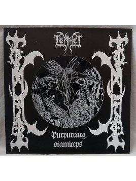 Tomhet disque Purpureargotamiceps en stock en vinyle à ciel rouge dijon
