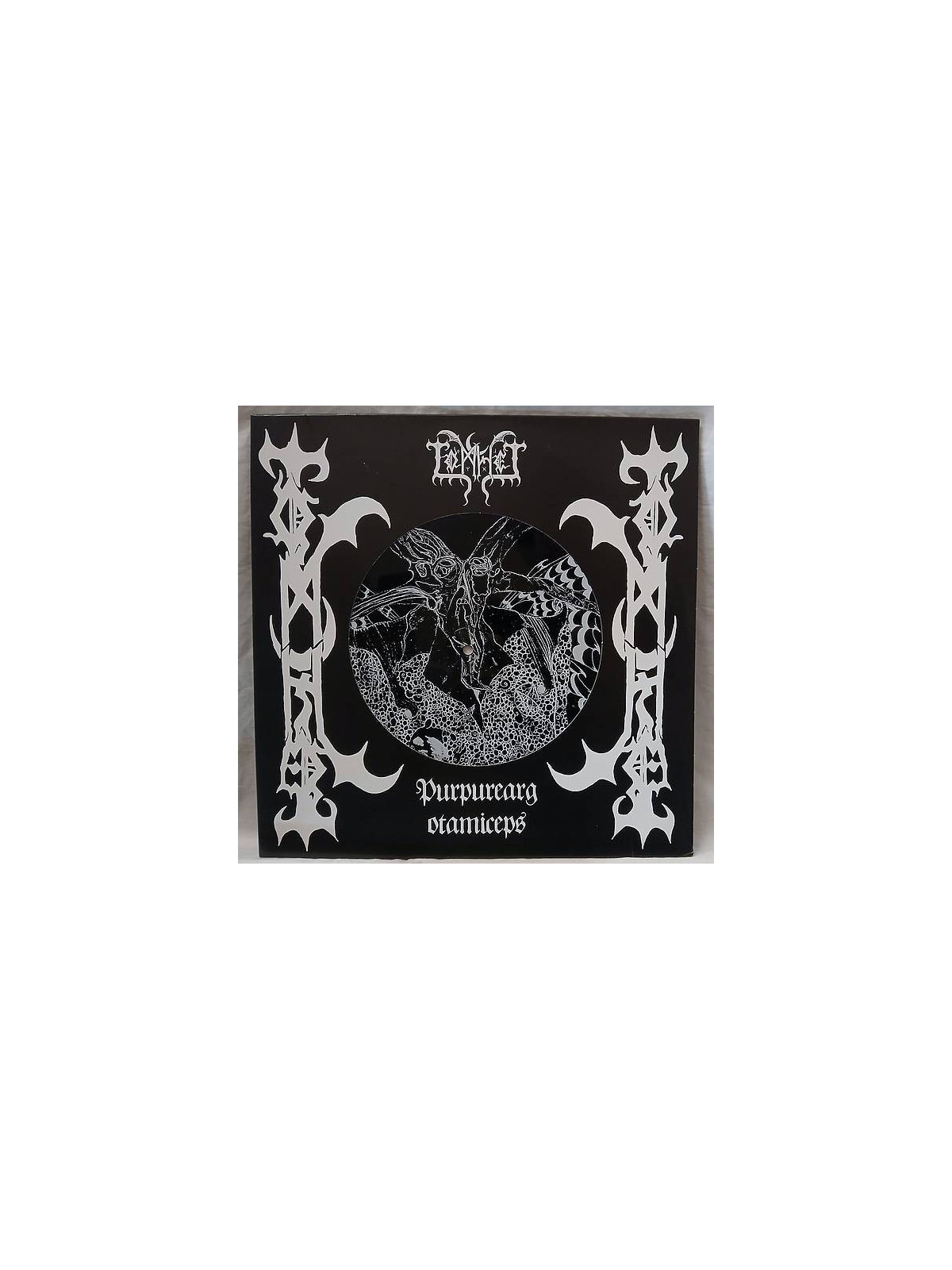 Tomhet disque Purpureargotamiceps en stock en vinyle à ciel rouge dijon