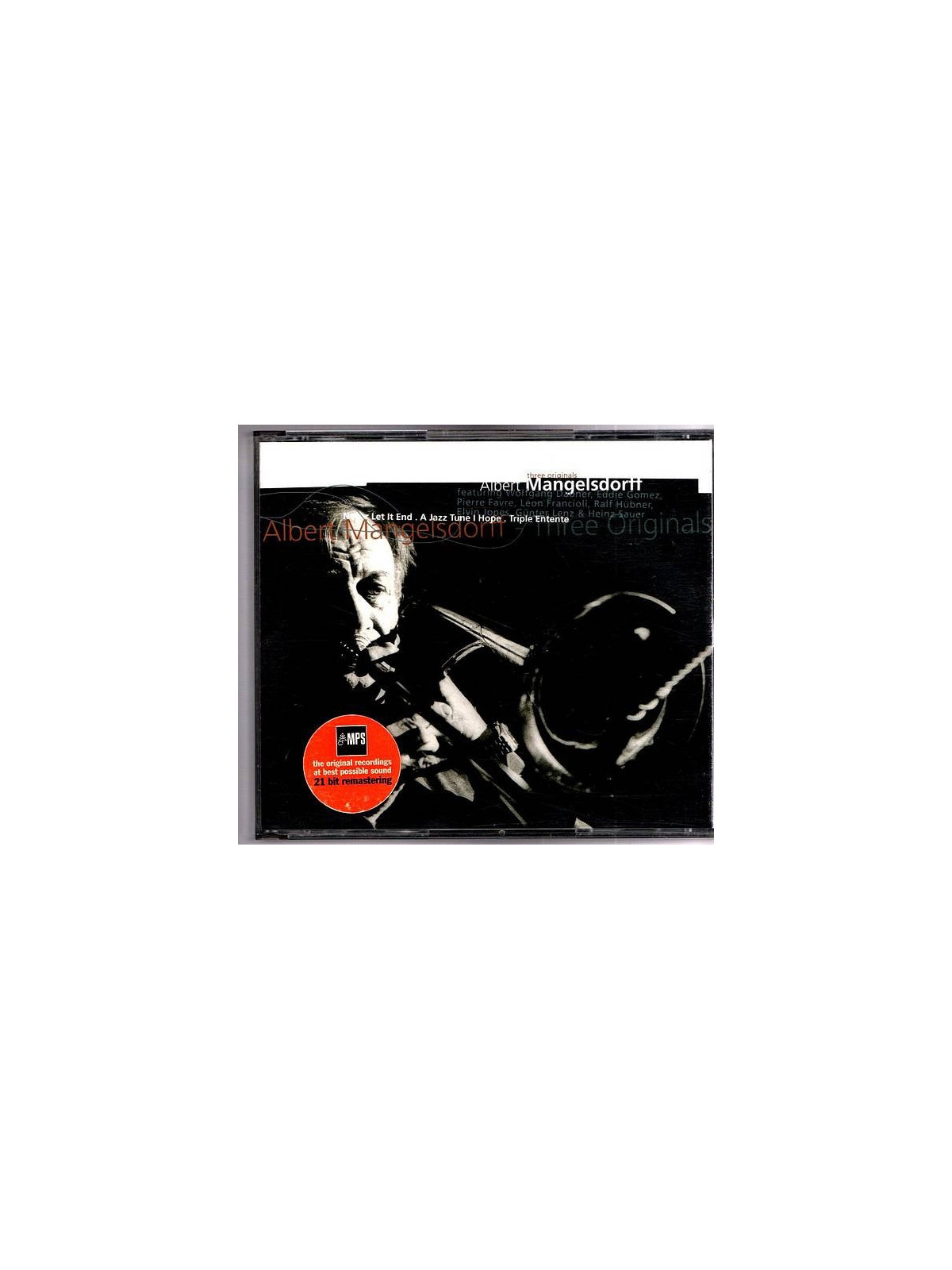 Albert Mangelsdorff : Never let it end / A jazz tune I hope / Triple entente (2 CD)