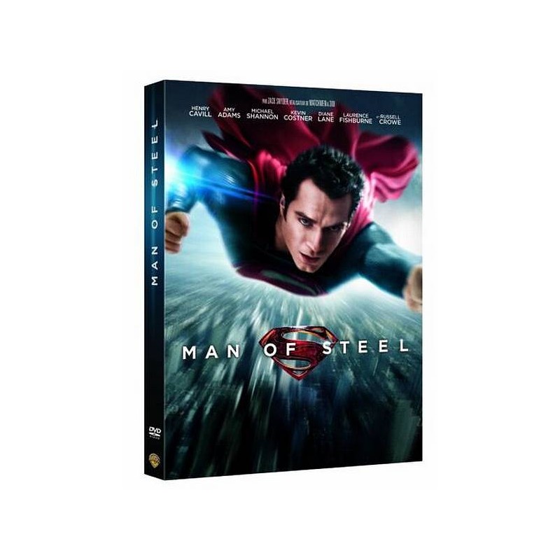 Le dvd du film d'action Man of steel de Zack Snyder est disponible à Ciel rouge Dijon