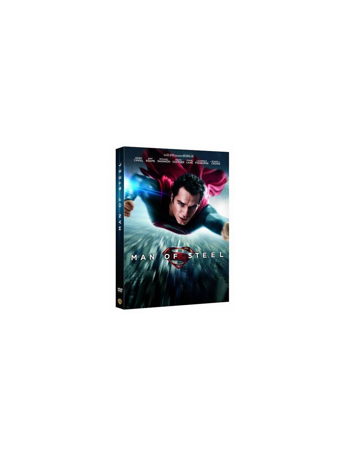 Le dvd du film d'action Man of steel de Zack Snyder est disponible à Ciel rouge Dijon