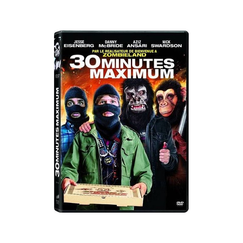 Le film d'action 30 minutes maximum de Ruben Fleischer est disponible en dvd à Ciel rouge