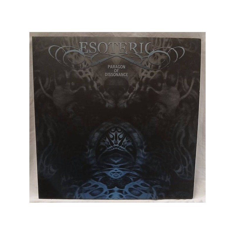 Esoteric disque Paragon of dissonance en stock en vinyle noir à ciel rouge dijon