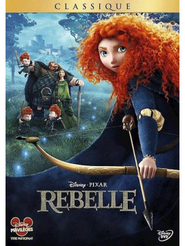 Mark Andrews, Brenda Chapman & Steve Purcell : Rebelle (DVD)