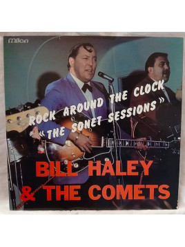 Bill Haley & the comets disque Rock around the clock “The sonet sessions” en stock en vinyle à ciel rouge dijon