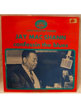 Jay Mac Shann disque Confessin the blues en stock en vinyle à ciel rouge dijon