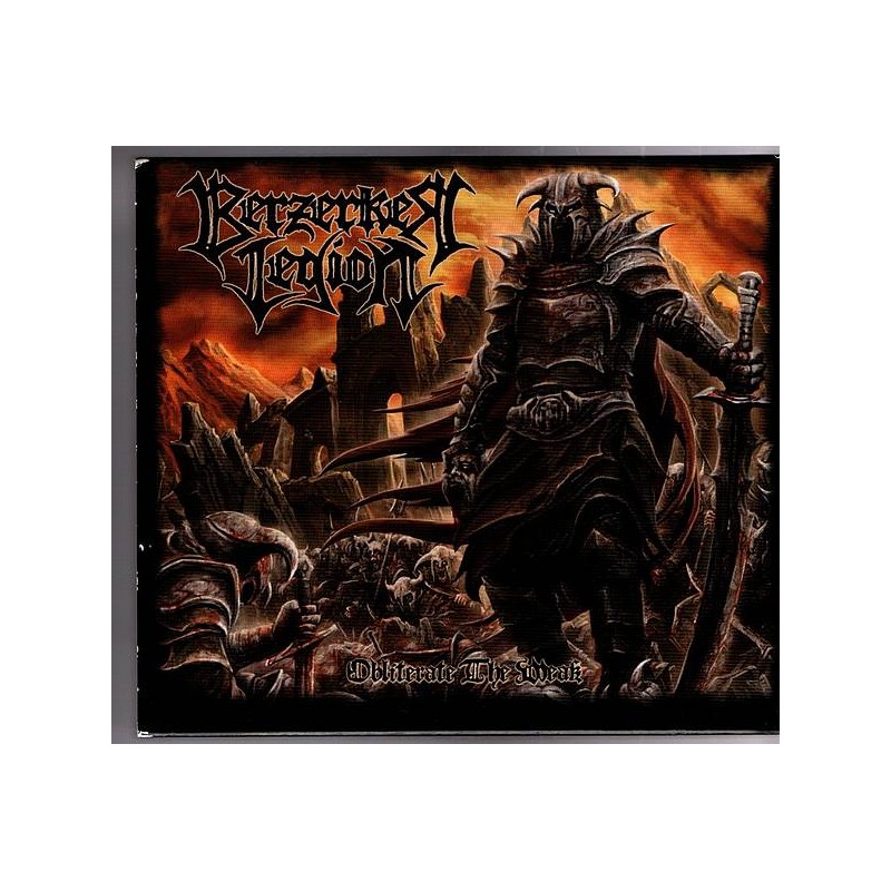 Berzerker legion disque Obliterate the weak en stock en cd à ciel rouge dijon
