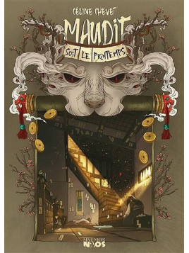 Le livre fantastique Maudit soit le printemps de Céline Chevet est disponible à Ciel rouge Dijon