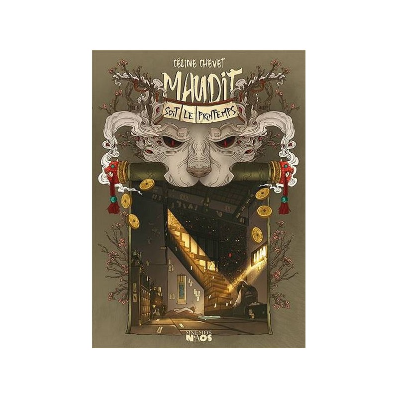 Le livre fantastique Maudit soit le printemps de Céline Chevet est disponible à Ciel rouge Dijon