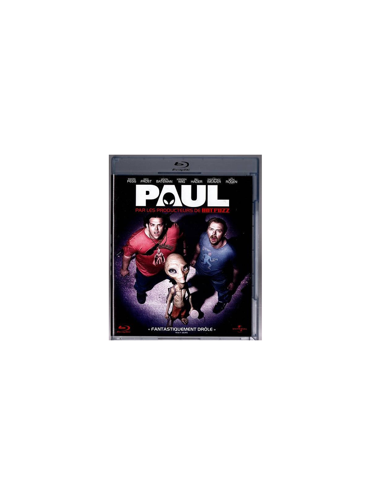 Greg Mottola film Paul en stock en blu-ray à ciel rouge dijon