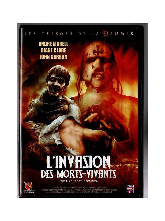 John Gilling film L’invasion des morts-vivants en stock en dvd à ciel rouge dijon