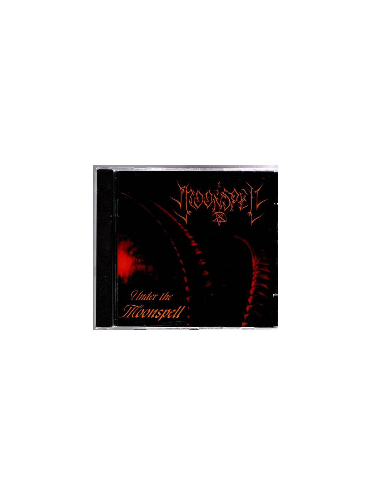 Le cd metal Under the moonspell de Moonspell est disponible en occasion à Ciel rouge