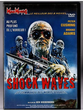 Ken Wiederhorn film Shock waves – le commando des morts-vivants en stock en dvd à ciel rouge dijon