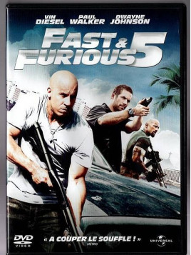 Justin Lin film Fast & furious 5 en stock en dvd à ciel rouge dijon