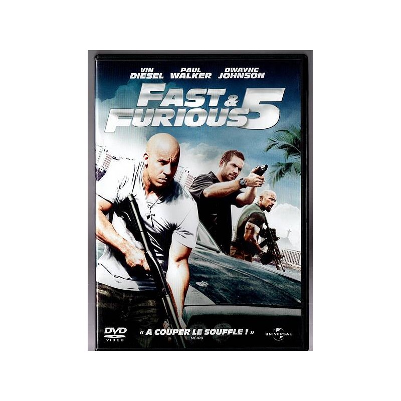 Justin Lin film Fast & furious 5 en stock en dvd à ciel rouge dijon