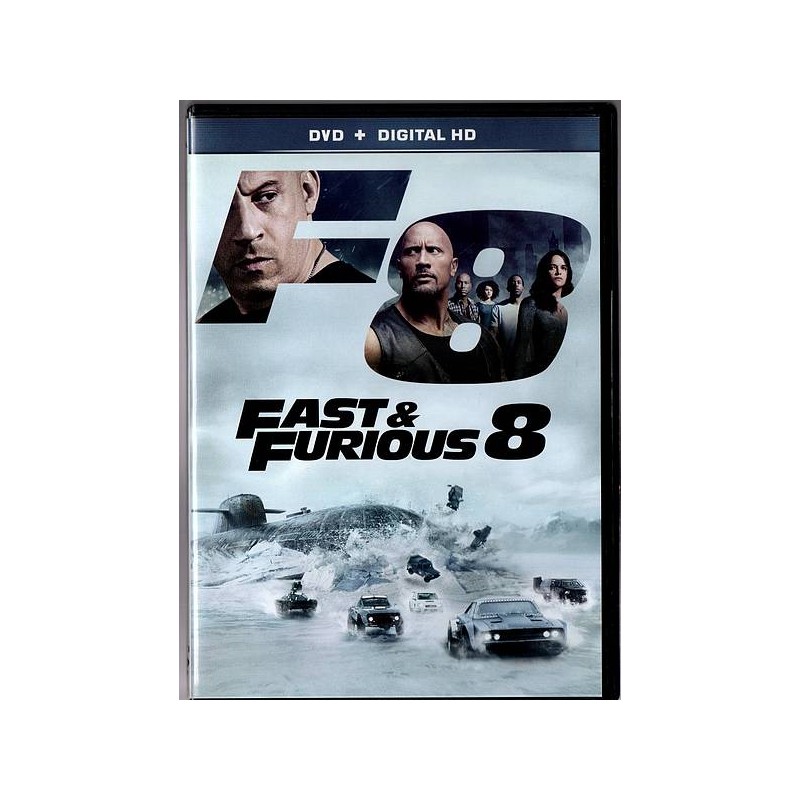 F. Gary Gray film Fast & furious 8 en stock en dvd à ciel rouge dijon
